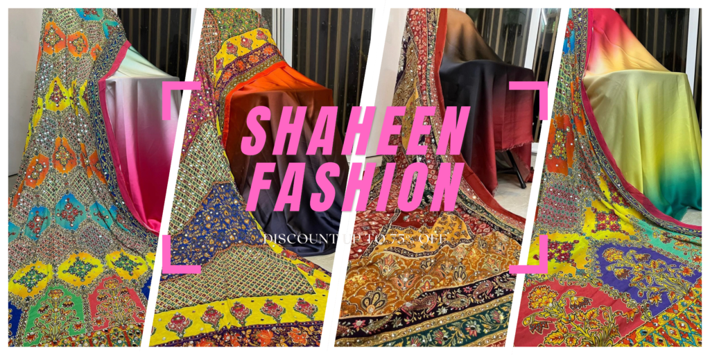 Mirror work suit in multi colour
